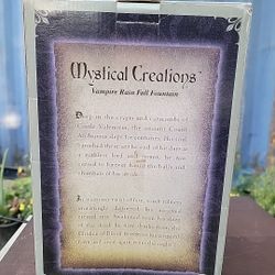 Mystical Creation Vampire Rain Fall Fountain 