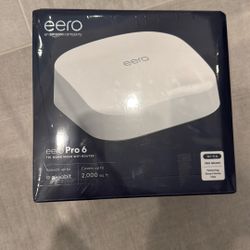 eero Pro 6 - NEW IN SEALED BOX