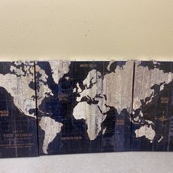 Wall Art - Map of Countries 