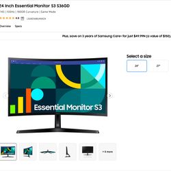 Samsung 24” Monitor