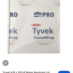 Tyvek 9ft Wide 150 Long 80$ Per Roll Have 4