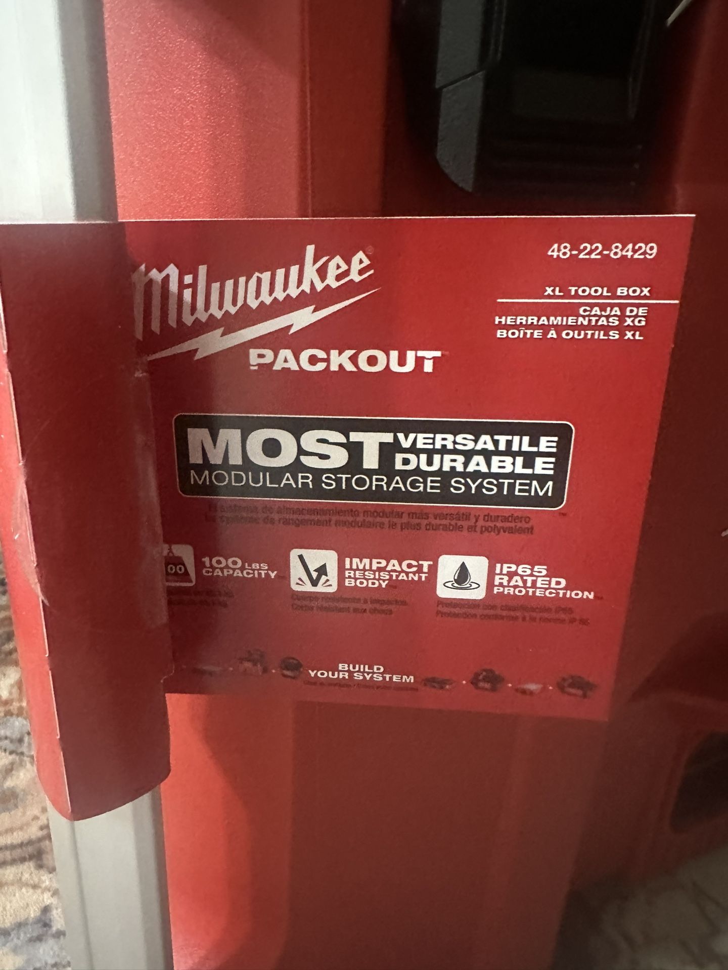 Milwaukee Pack out XL Tool Box