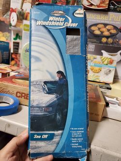 Car windshield cover