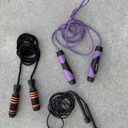 3 Jump ropes 