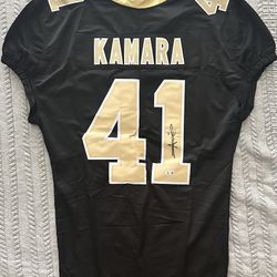 Alvin Kamara Signed New Orleans Saints Custom Pro Style Jersey Beckett