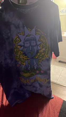 A Ricky and morty shirt