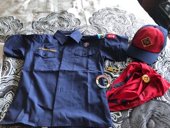 Boys scouts of America WOLF uniform