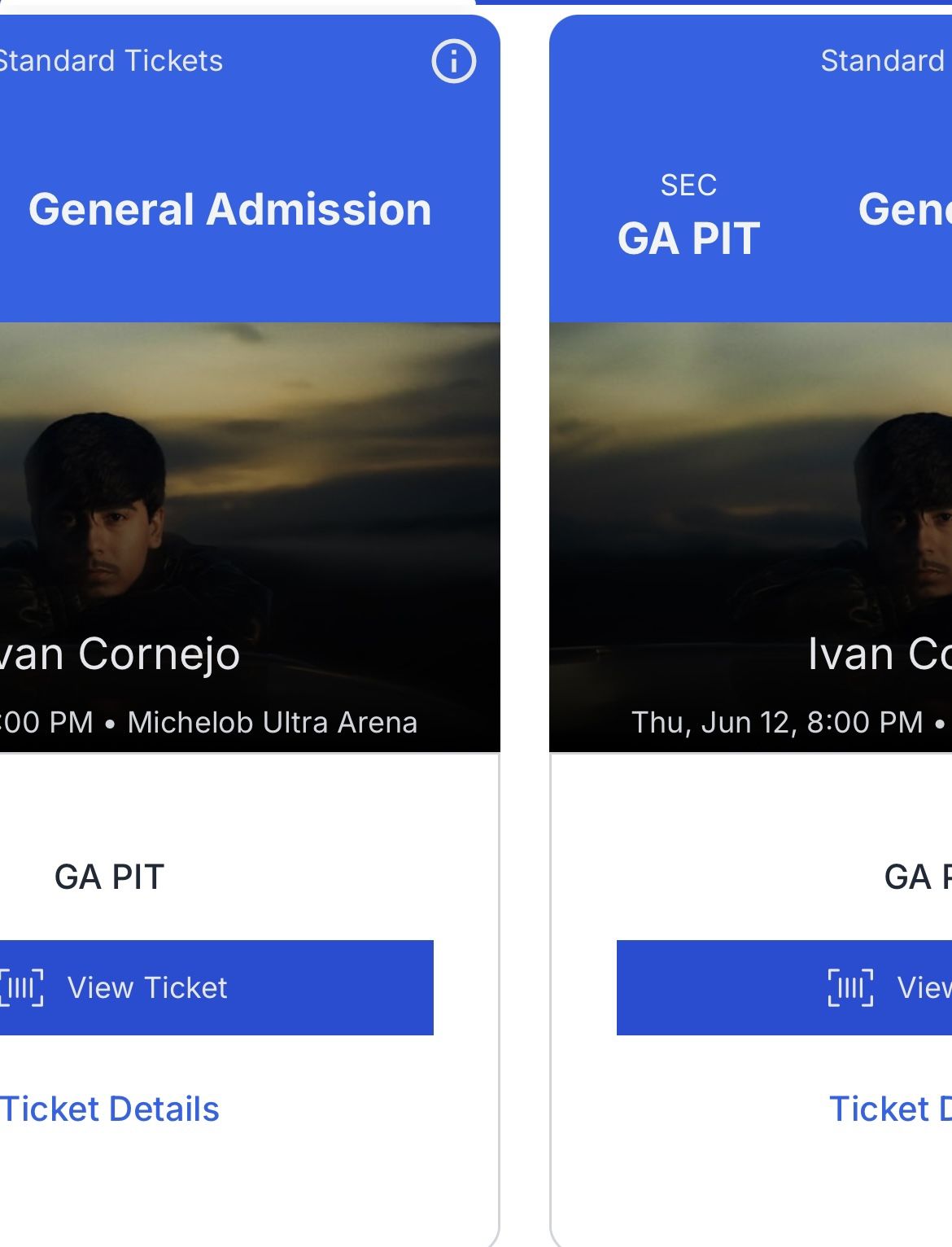 Ivan Cornejo Tickets Thursday June 12th