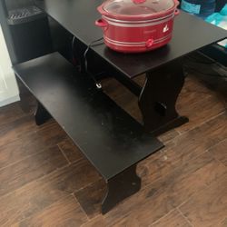 table with bench