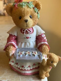 Cherished Teddies—Amanda-“Here’s Some Cheer To Last The Year