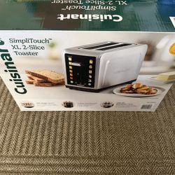 🍞 Cuisinart SimpliTouch™ XL 2-Slice Toaster — BRAND NEW SEALED 