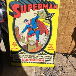 Marvel Super Man Wall Decor