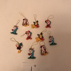 Collectible 1” Disney Christmas ornaments