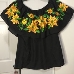 Embroidered blouse