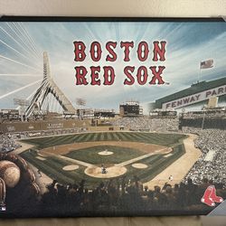 Boston Red Sox Fenway Ballpark Stadium Canvass Print 