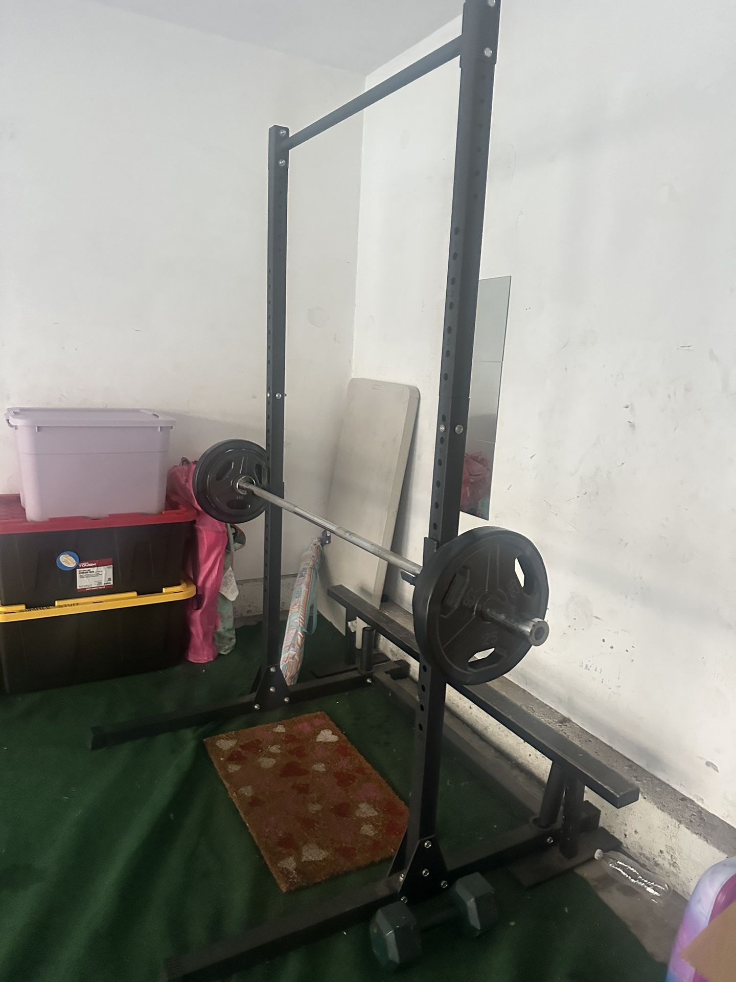 Rack And Weights