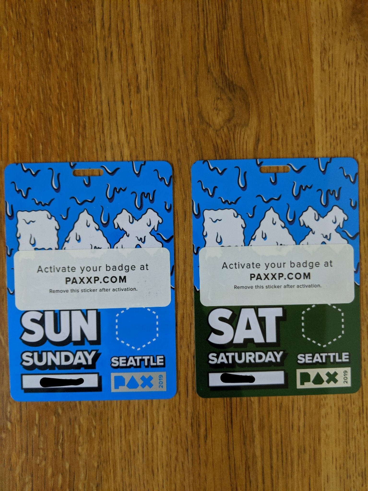 PAX West 2019 Saturday/Sunday passes