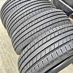 225-55-18 Falken Set De Tires Con 80% De Vida Las 4