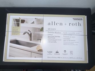 Mullen Single-Handle Kitchen Faucet (Stainless Steel)