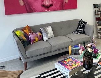 Mid-Century Modern Style 3-Seat Sofa
