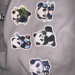 Panda Stickers 
