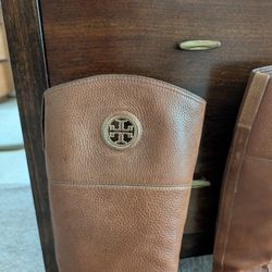 Tory Burch Knee-high Leather Boots