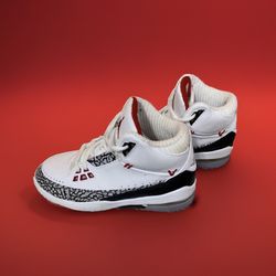 JORDAN 2.5 TEAM 'WHITE CEMENT' Youth Size 4.5 