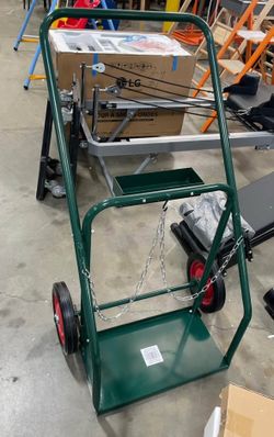 New Assembled Acetylene Cylinders Compact Cylinder Welding Cart Heavy Duty Torch Cart for Oxygen
