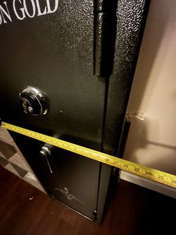 Large Black Gun Safe with Dial Lock