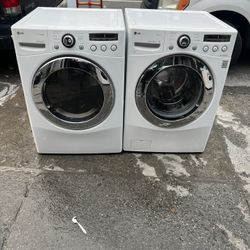 27 Inch Washer And Dryer LG Electric 
