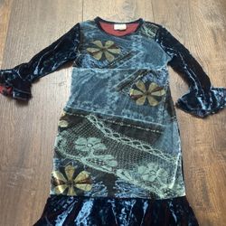 Girls Velour Dress Size 5 By Zara Zara #22