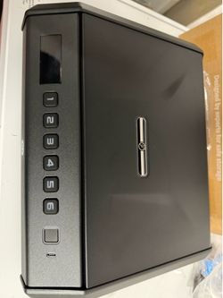 Quick-Access Biometric Valuables Safe (Fingerprint / Keypad) – NEW In Box