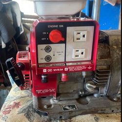 Vintage Honda EG650 Generator EG 650 working