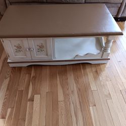 Coffee Table with Storage Door