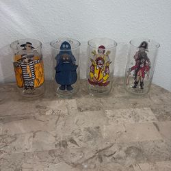1977 McDonald’s Glass Cups 
