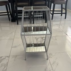 Mirror Side Table 