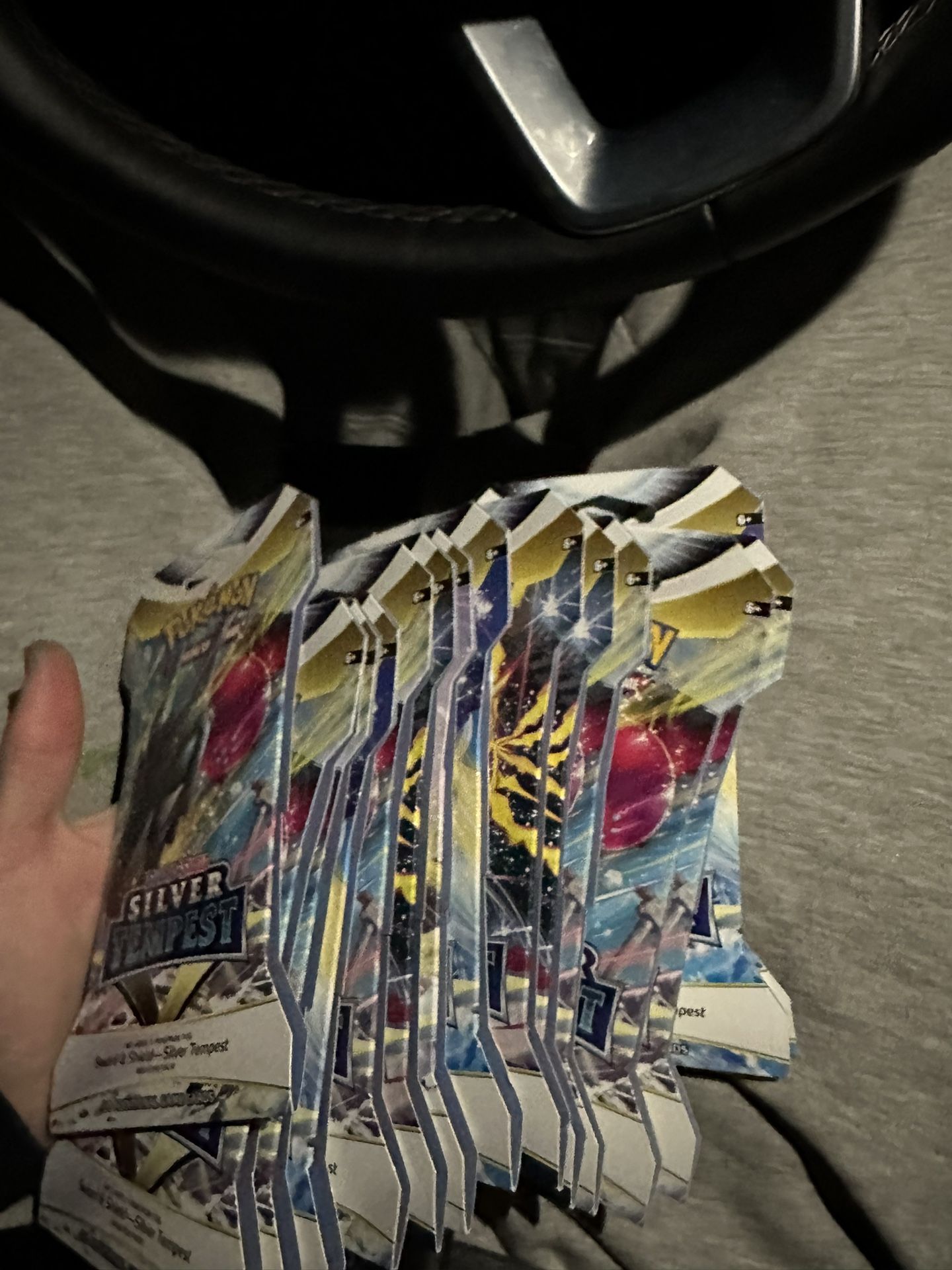 Pokemon Silver Tempest Sleeved Booster x15