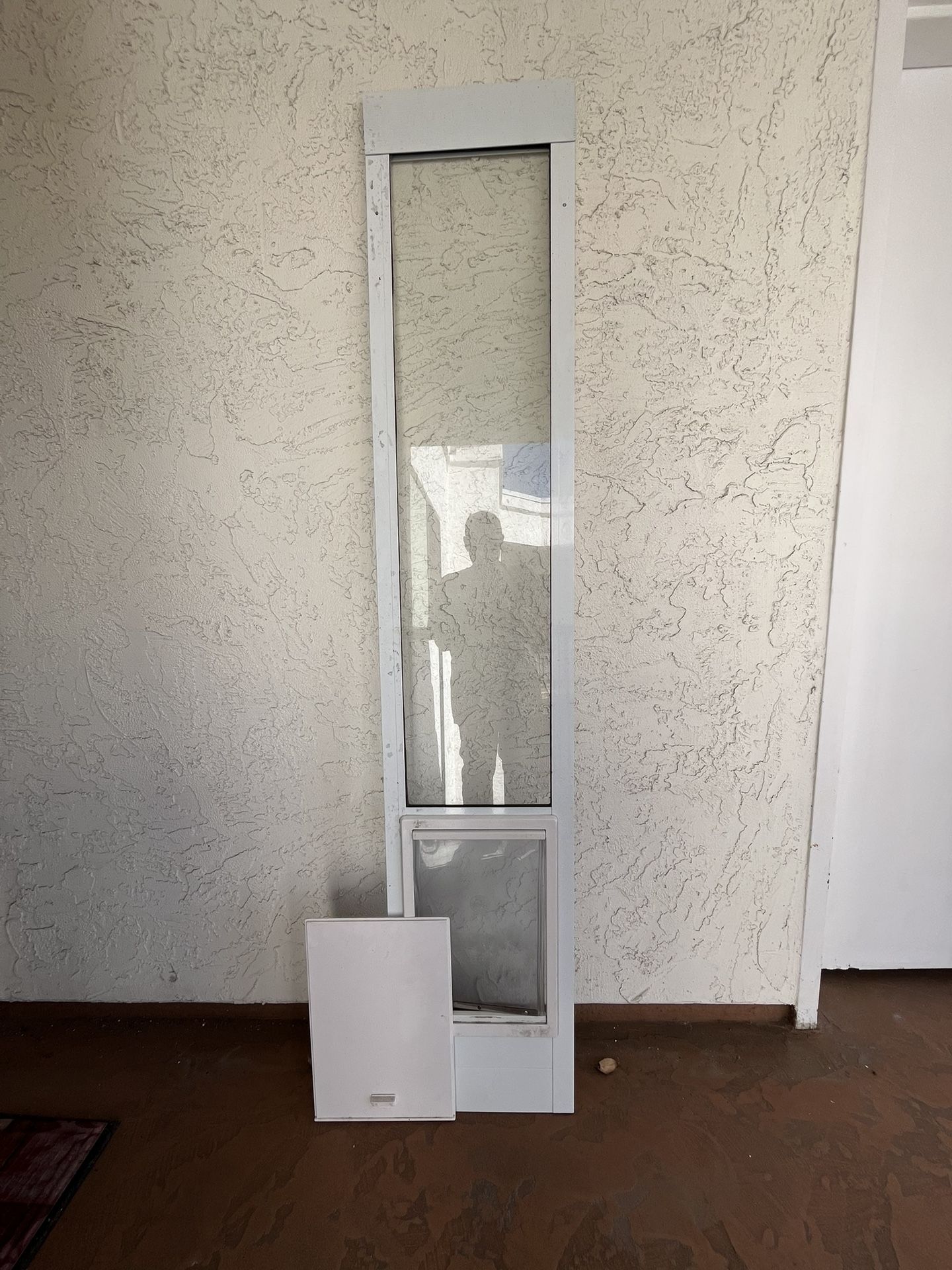 76” Tall x 15” Wide Adjustable Dog Door