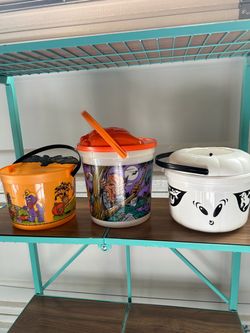 Vintage Halloween buckets McDonald’s jack in the box 80’s new