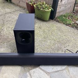 Sony Sound Bar And Sub 
