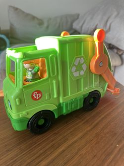 Little People Garbage Truck 