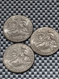 This is a lot of (3) DDDIE the drom man Extremely RARE Coins