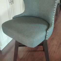New High Bar Stool With Back