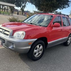 2005 HYNDAI SANTA FE SUV SMOG DONE 5 passenger