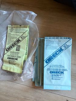 Oreck XL vacuum bags 17 pcs