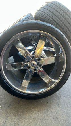 Chevy 24” wheels and tires