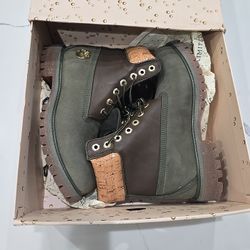 Limited Edition Timberland Premium 6” Waterproof Boot Dark Green