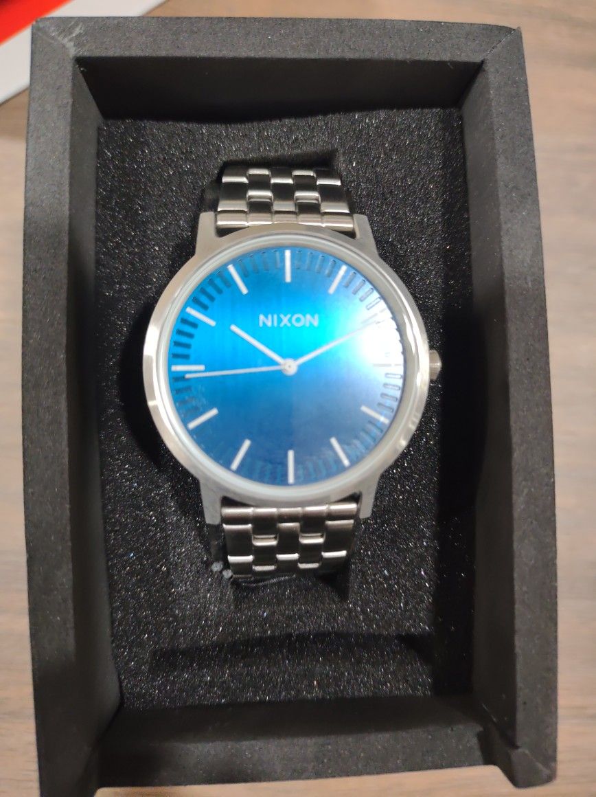 Nixon Blue Face Watch