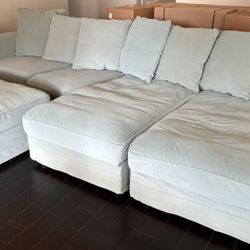 IKEA Gronlid Sofa With Ottoman And 2 Chaises