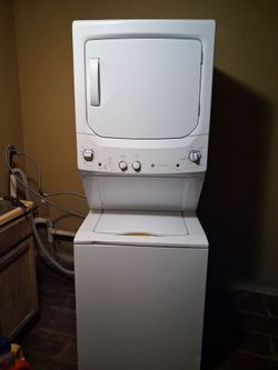Ge stackable unit 27 inches wide  full size